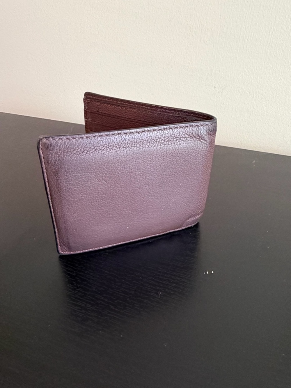 Coach Men's Dark Brown Leather Wallet - Picture 6 of 11